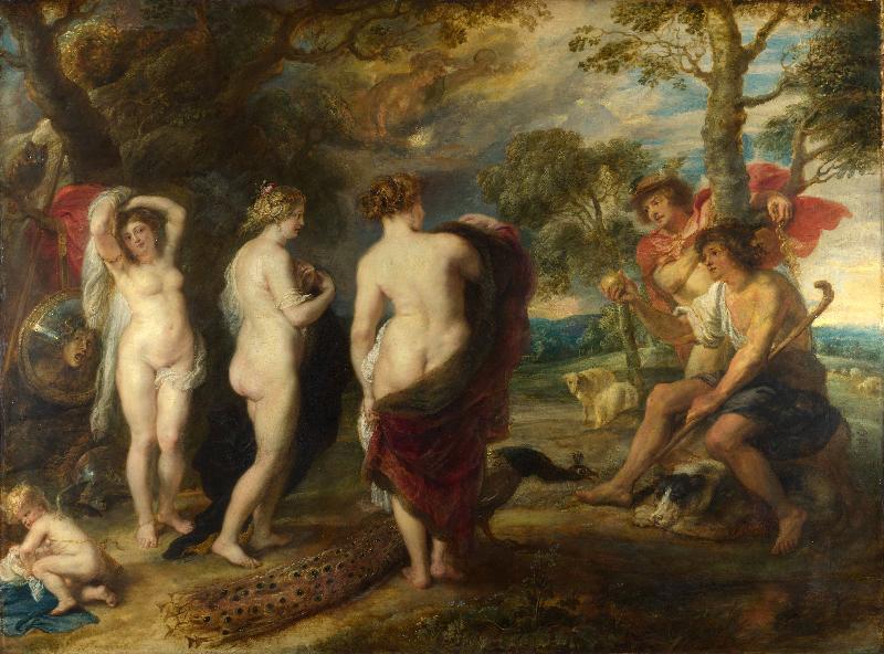 Peter Paul Rubens Judgment of Paris oil painting image